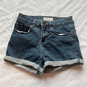 ARDENE navy blue jean shorts